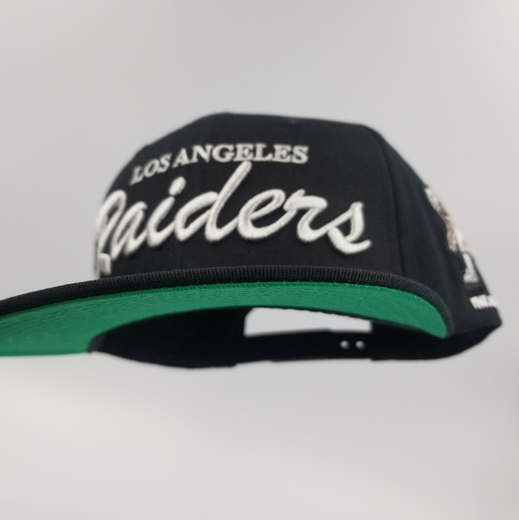 Ice Cube Raider Logo Snapback Fit Hat Black